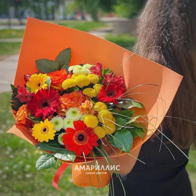 Сборный букет &laquo;Солнышко&raquo;