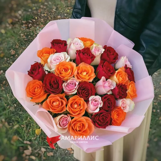 Букет из 31 Розы Микс